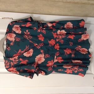 Torrid Floral blouse